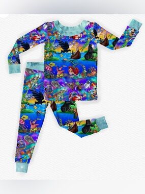 NIB Disney Bamboo 2pc Set